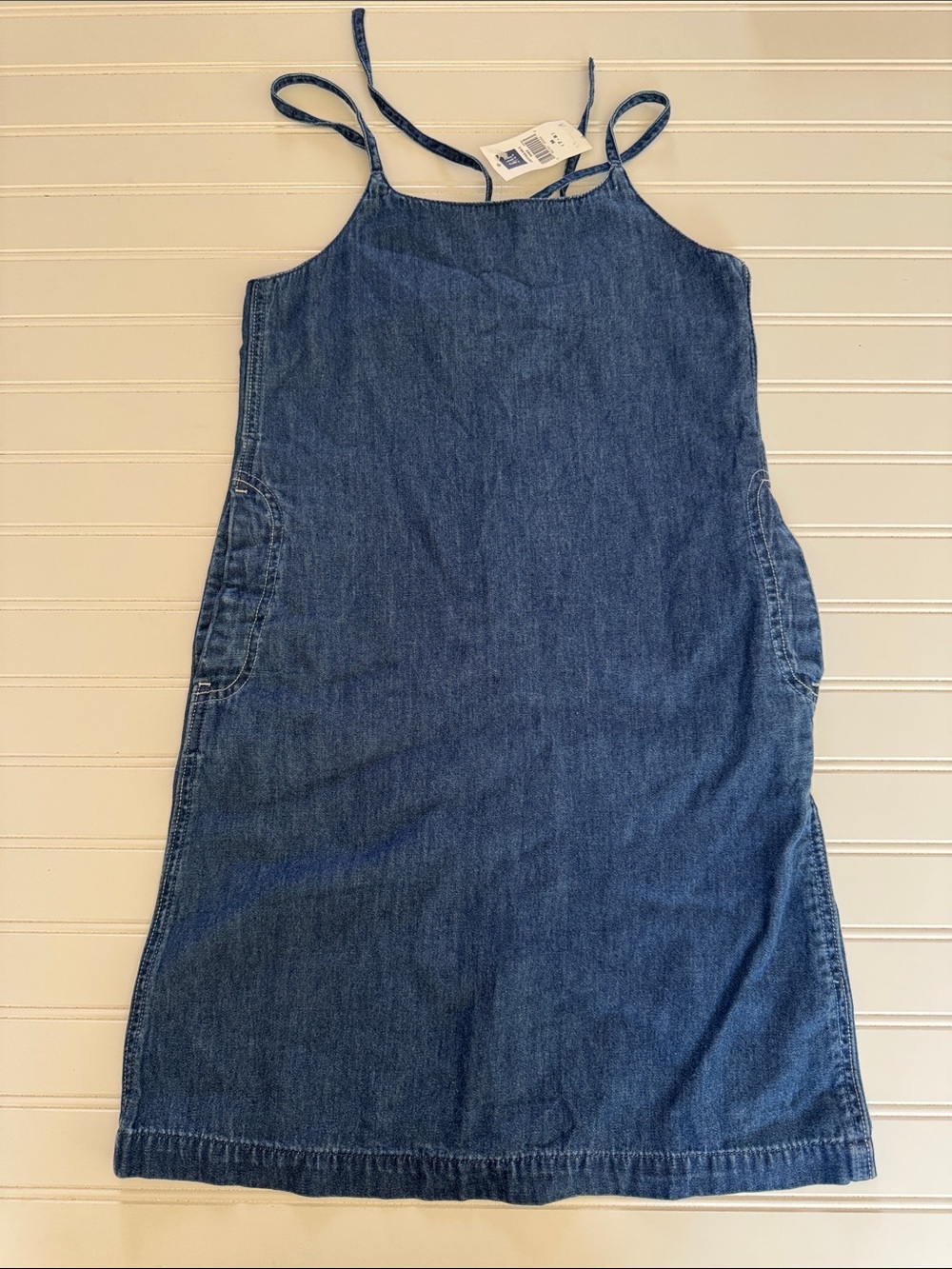 Gap Denim Jumper Dress Girls Size Medium (7-8)